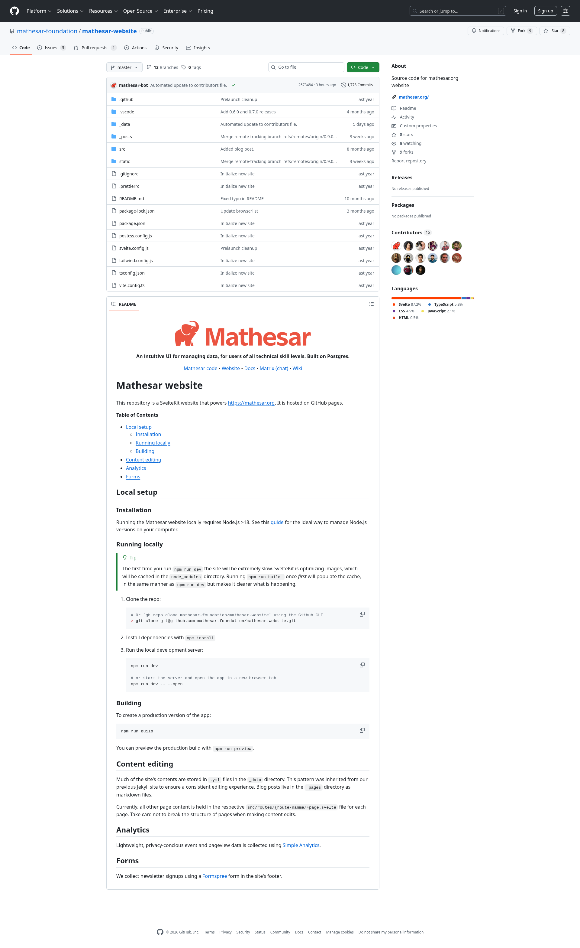 mathesar-website