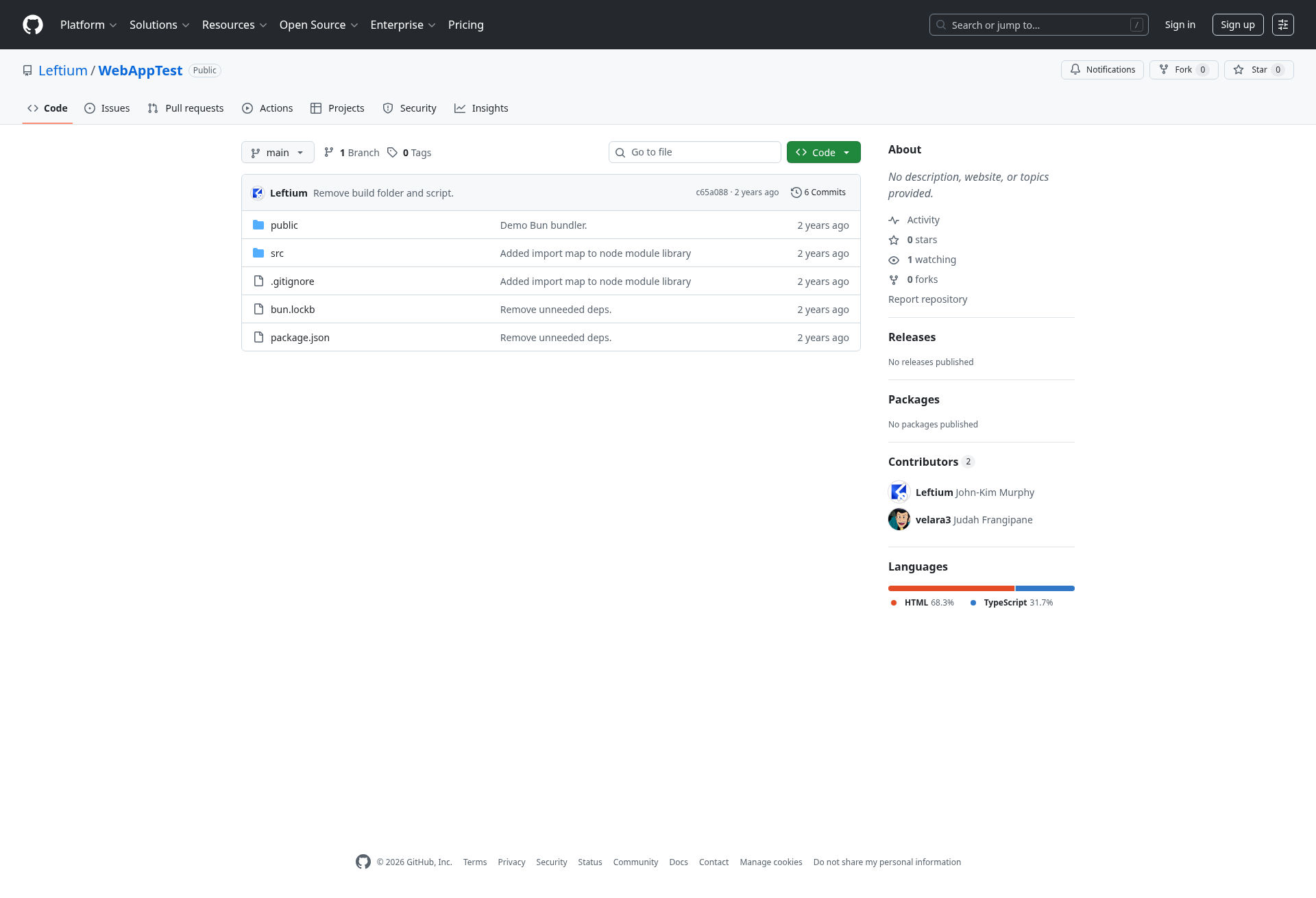 WebAppTest
