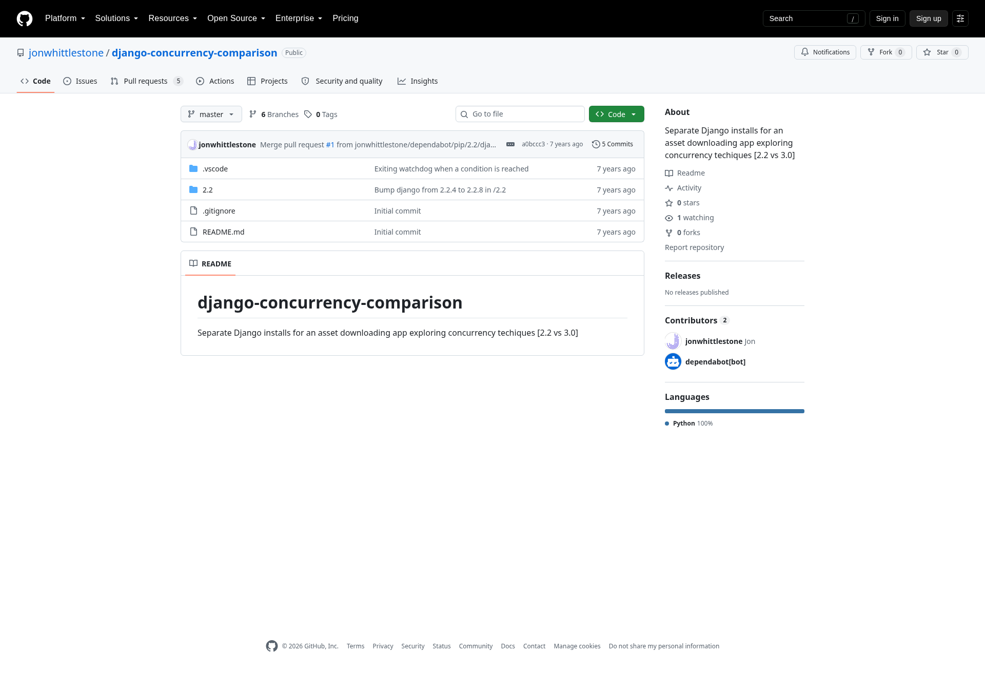 django-concurrency-comparison