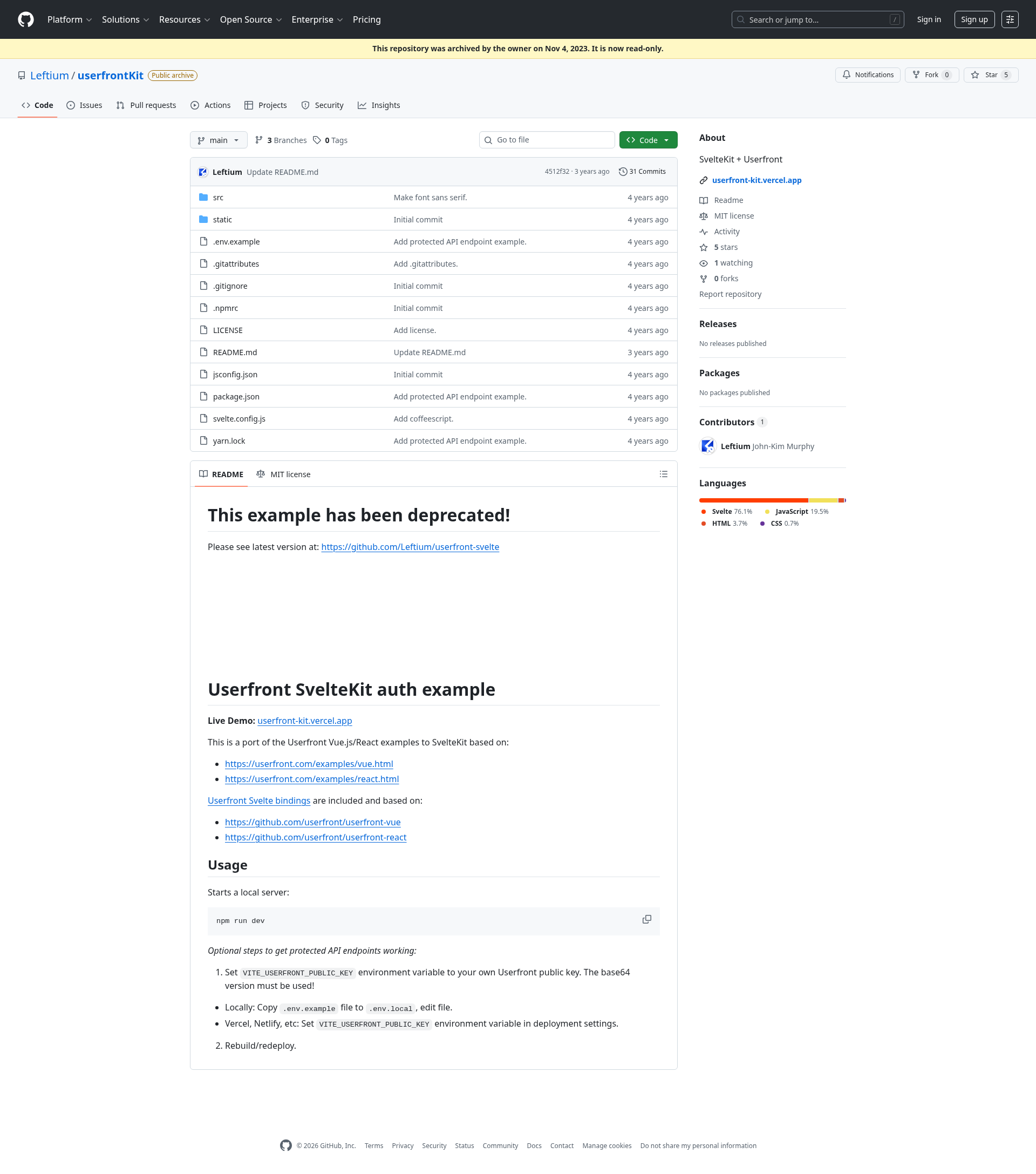 userfrontKit